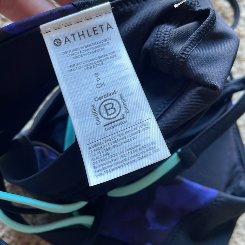 NWOT Athleta bikini top size S - Picture 6 of 7